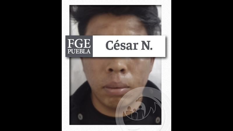 Por: Cortesía César N. es enviado a prisión por el feminicidio de su pareja en Cuautlancingo