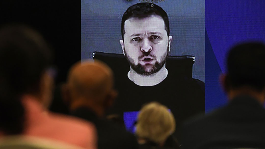 Por: Cortesía G7 se reunió con Zelenski de última hora tras bombardeo masivo ruso contra Ucrania