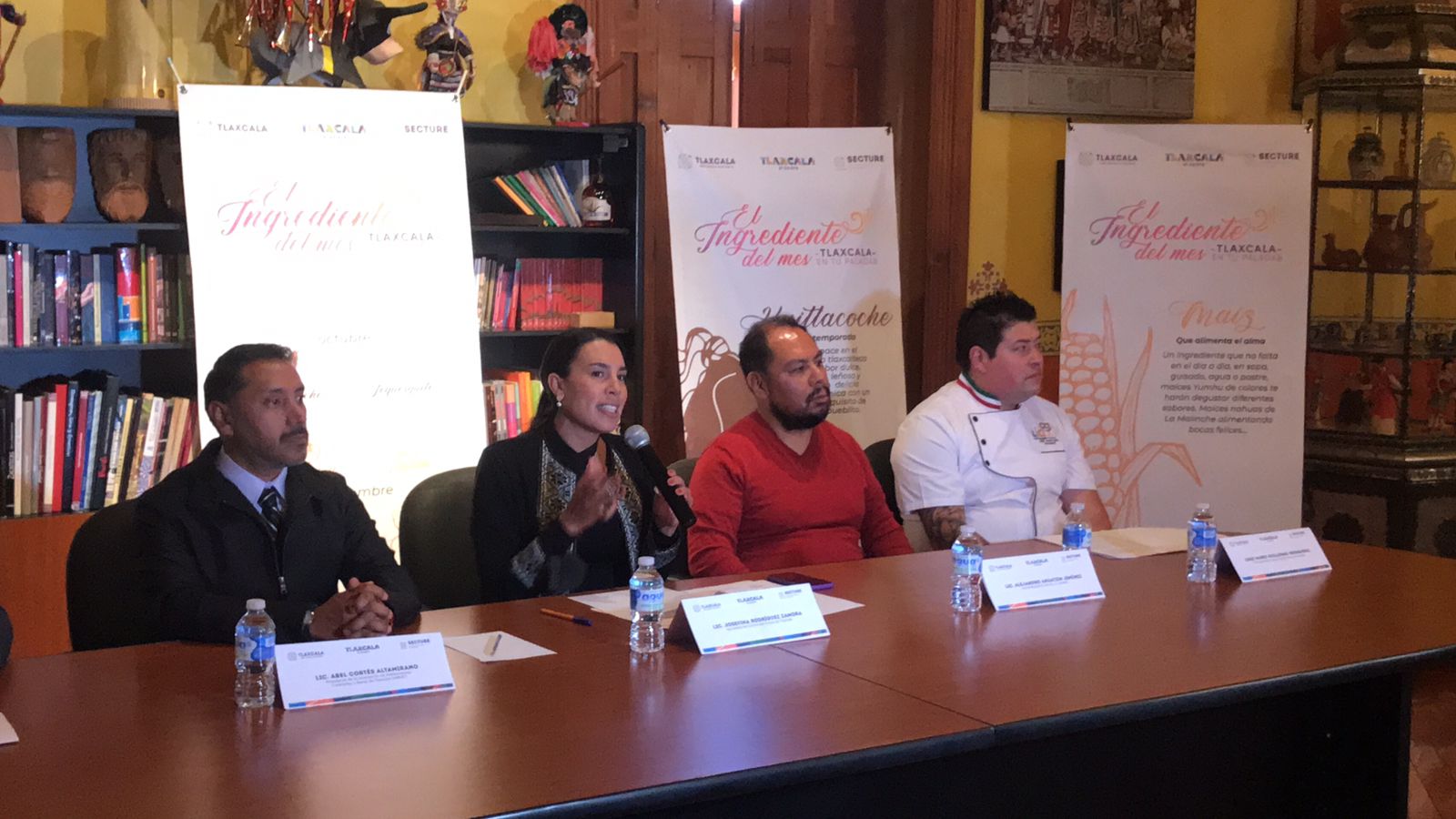 Presentan "Tlaxcala en tu paladar", para promocionar gastronomía