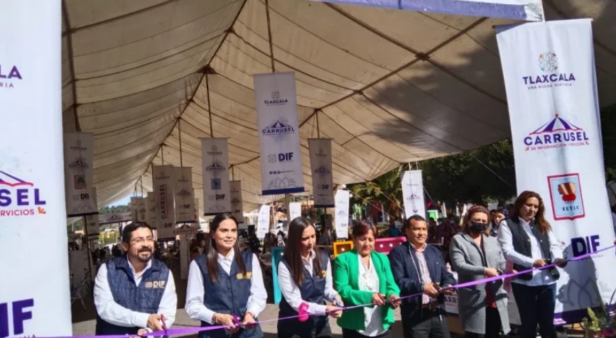 En Tetla de la Solidaridad llevan a cabo programa “Carrusel de información”