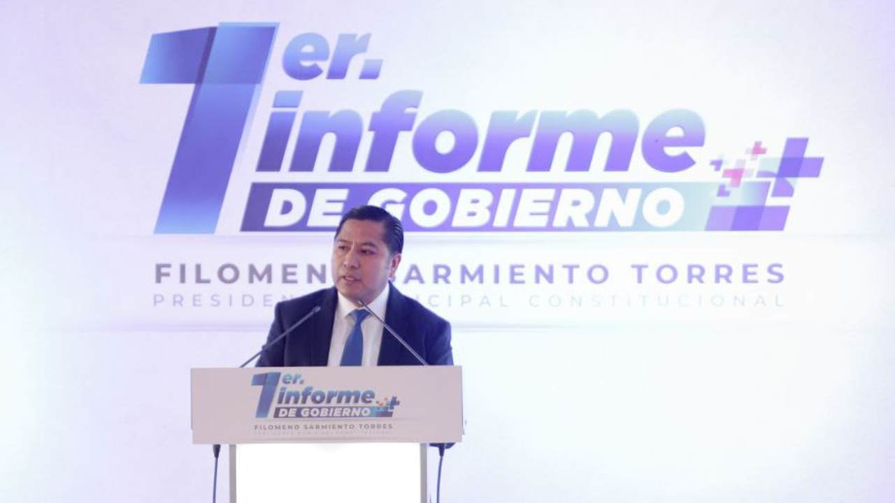 Por: Cortesía Filomeno Sarmiento presentó su Primer Informe de Gobierno como presidente de Cuautlancingo