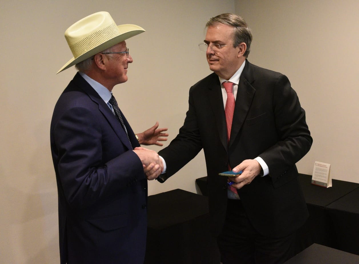 Por: Cortesía SRE puntualiza a Ken Salazar los límites de su actuación en México, tras reunión con gobernador de Zacatecas