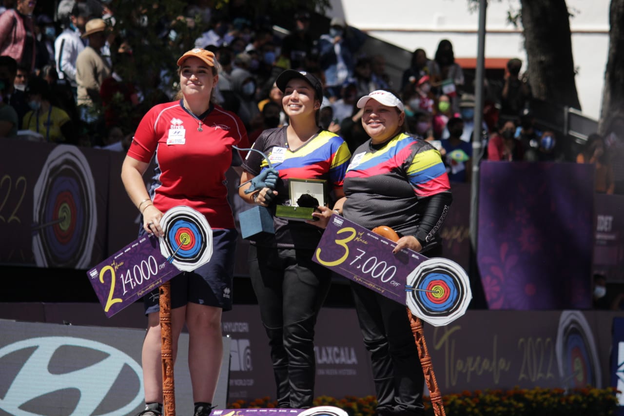Sara López se corona en Tlaxcala como campeona de tiro con arco por séptima ocasión