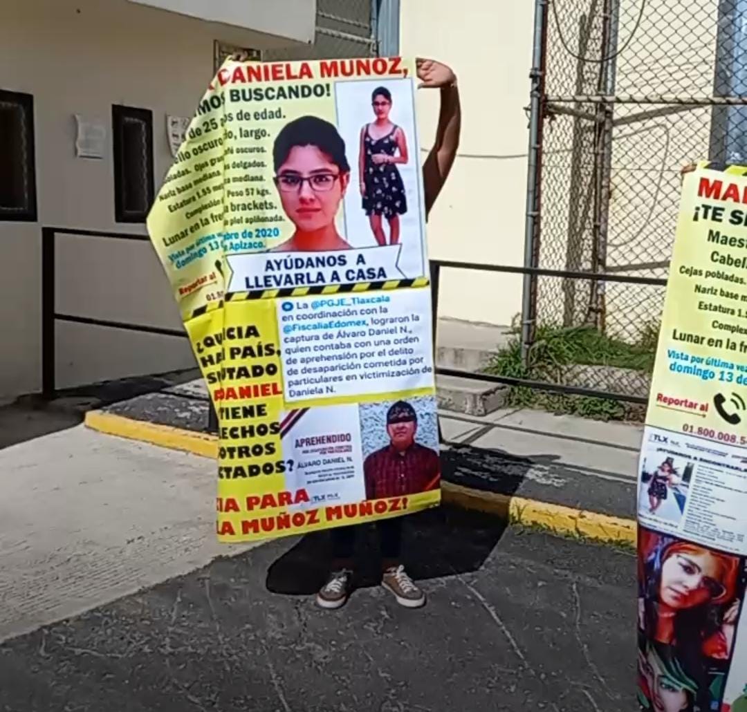 Por: Cortesía Emiten colectivas pronunciamiento por Daniela Muñoz y mujeres desaparecidas