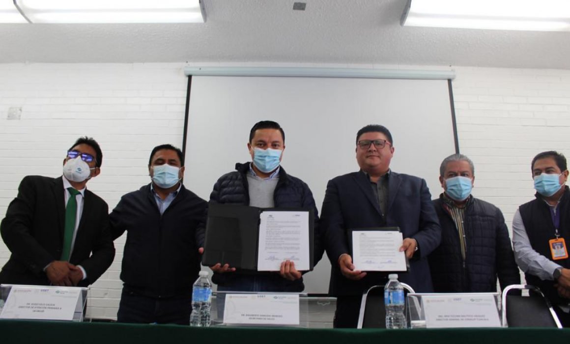 Signan acuerdo Sector Salud y Conalep en beneficio de comunidad escolar