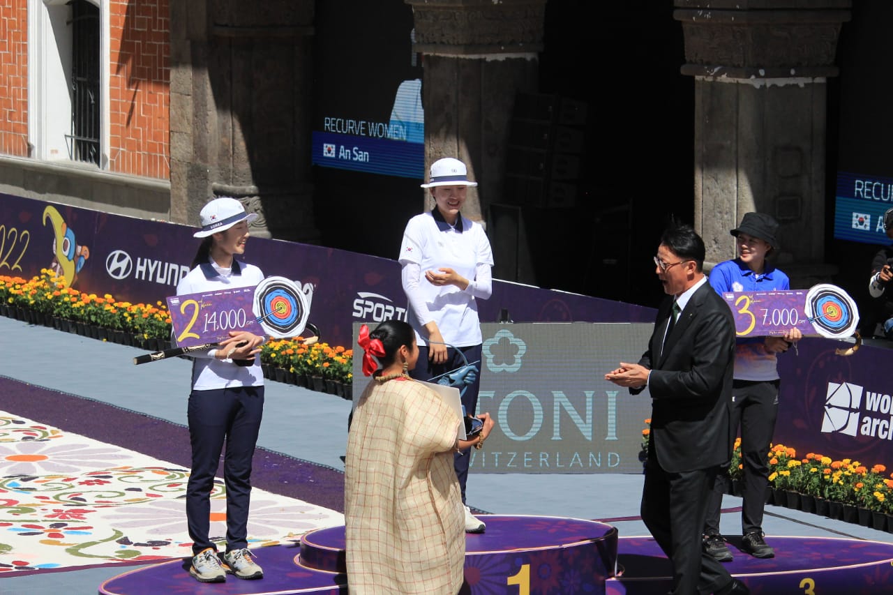 Corea y China Tapei: ganadoras de primeros lugares en tiro con arco recurvo