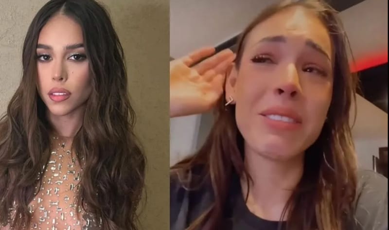 Por: Cortesía Danna Paola rompe el llanto ante cancelación de show; revela que sufre ansiedad por su tour XT4S1S