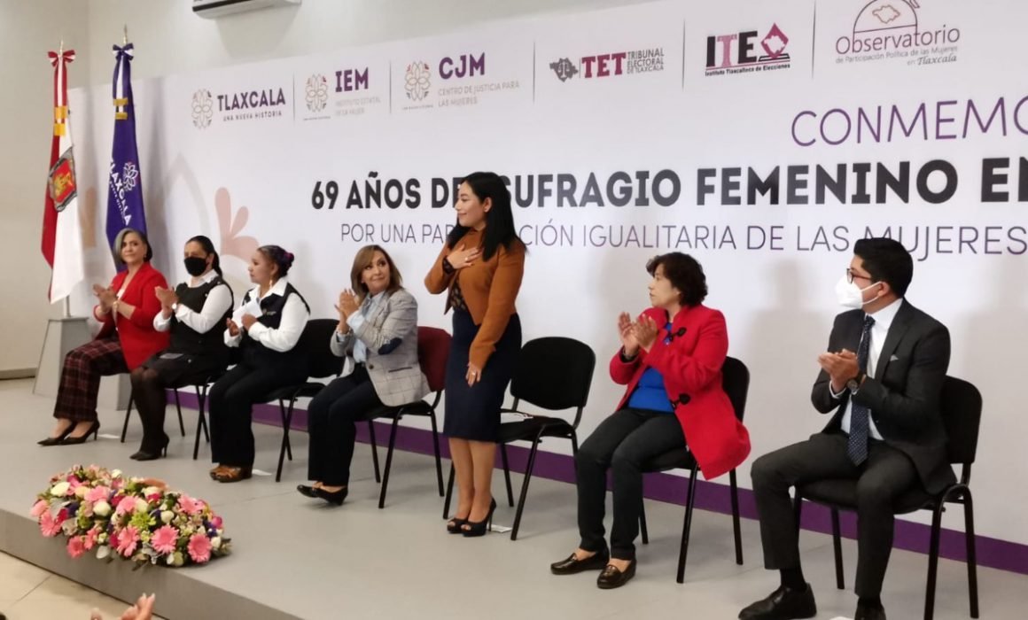 Se suma TET a conmemoración de 69 aniversario del voto femenino en México