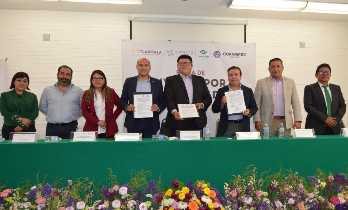 Pacta Conalep alianza con Fidecix y sector empresarial