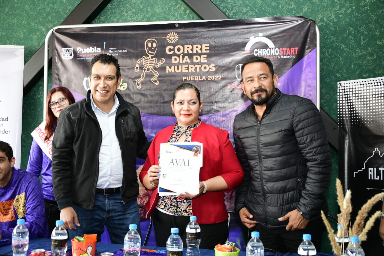 Por: Cortesía Presentaron la carrera 'Corre Día de Muertos Puebla 2022'
