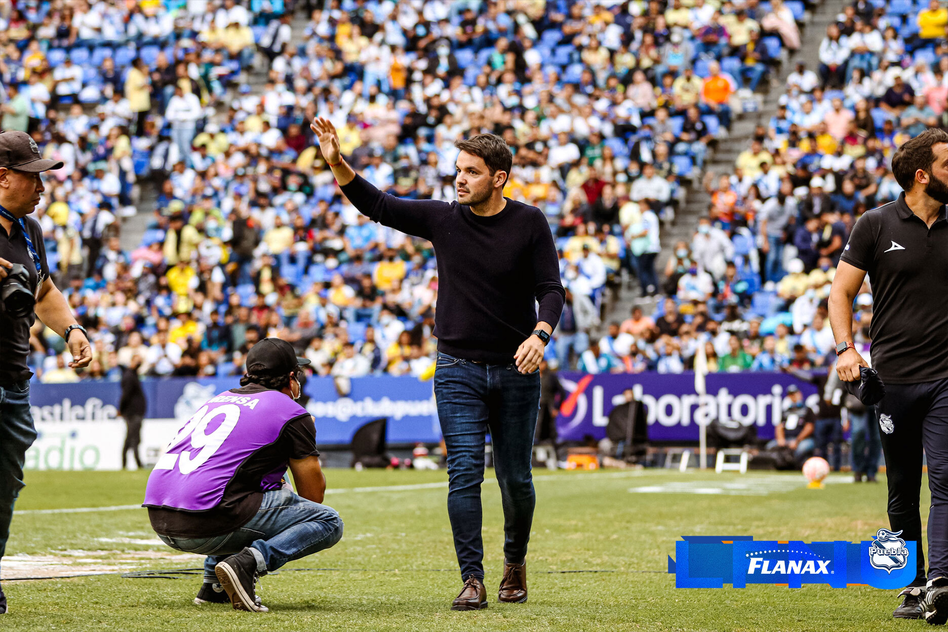 Nicolás Larcamón deshecha los rumores de su salida del Puebla: "quiero trascender aquí" 