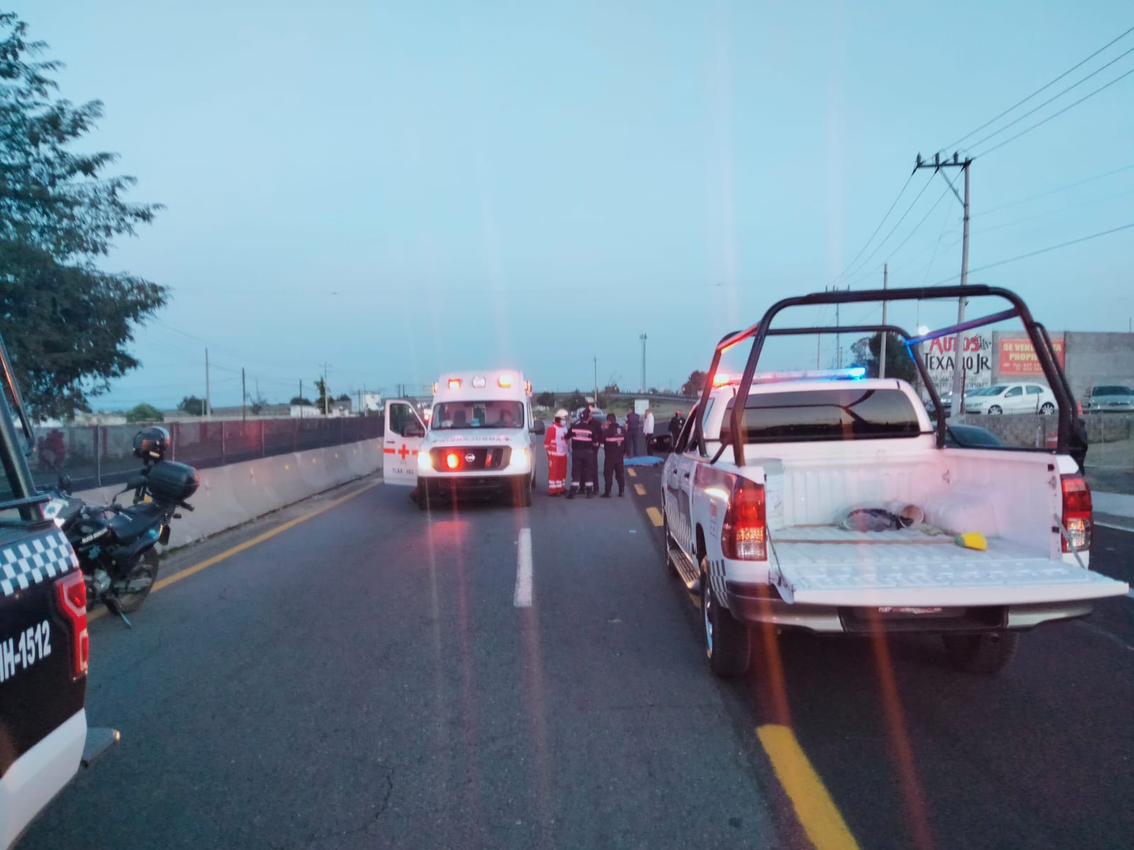 Por: Cortesía Muere hombre al ser atropellado en la entrada de Huamantla.