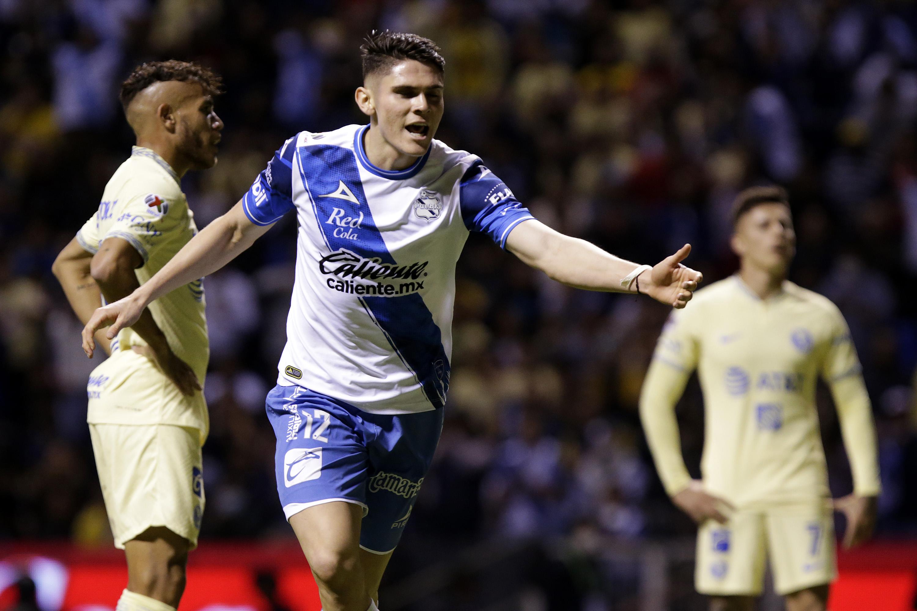 Por: Cortesía El Puebla sucumbió ante el América en el Cuauhtémoc