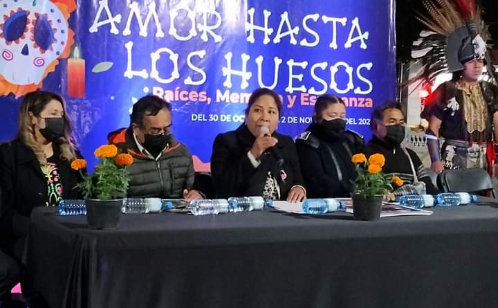 Nancy Cortés presenta programa de actividades del Festival del Día de Muertos
