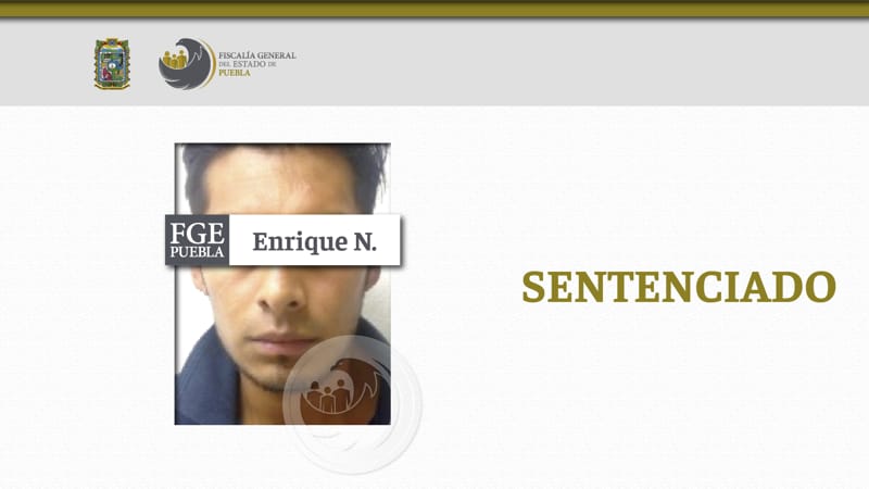 Por: Cortesía Enrique N. es sentenciado a 50 años de prisión por el feminicidio de su pareja en Cuautlancingo