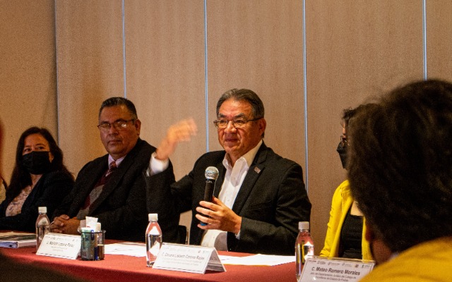 Por: Cortesía Melitón Lozano presentará su renuncia como titular de la SEP en Puebla