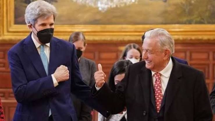 Por: Cortesía Adelanta AMLO que próximo encuentro con Kerry será sobre proyectos energéticos