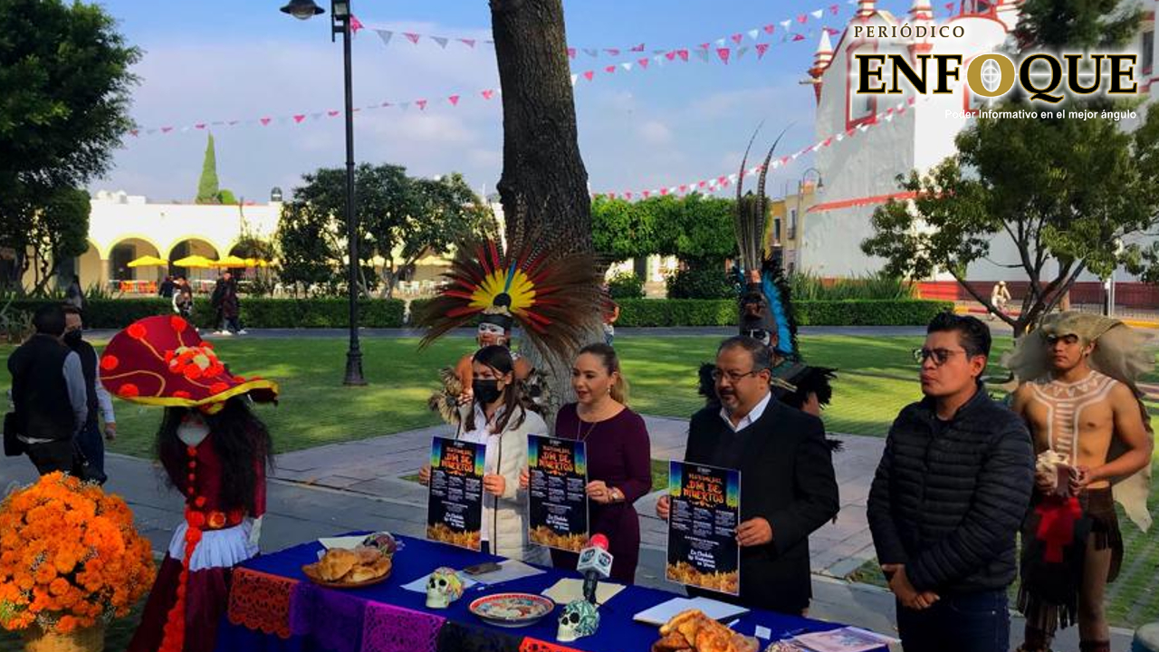 Por: Enfoque En San Pedro Cholula esperan la visita de 25 mil turistas durante las festividades del Día de Muertos