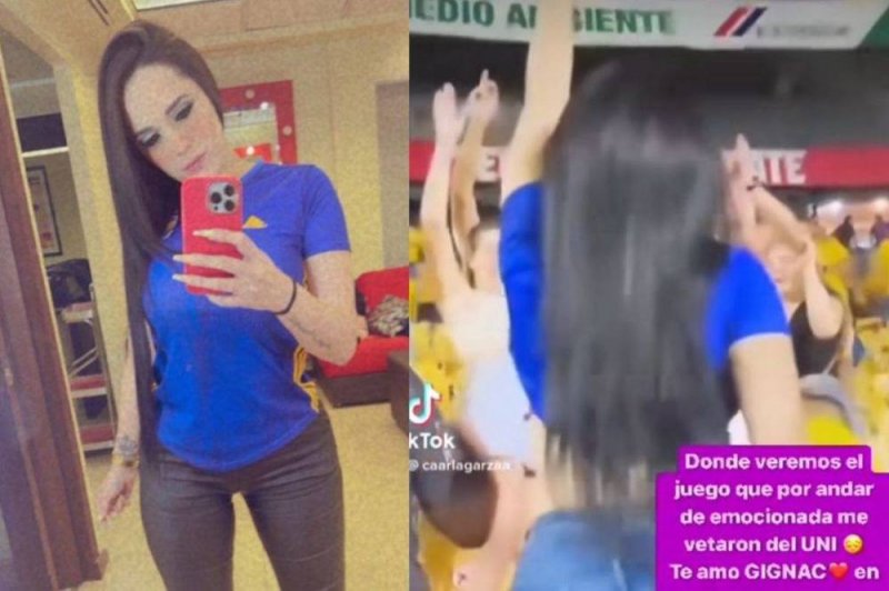 Por: Cortesía Aficionada de Tigres que hizo topless en estadio anuncia que abrirá su cuenta de OnlyFans