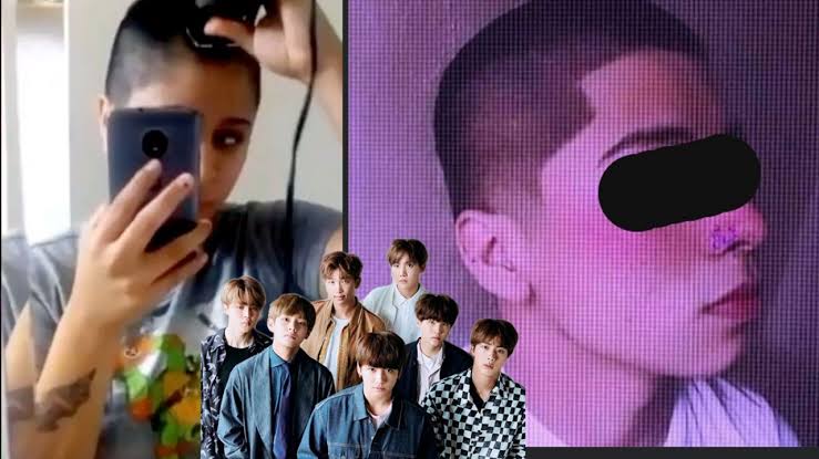 Por: Cortesía Fans de BTS se rapan la cabeza en apoyo los cantantes que harán su servicio militar en Corea del Sur