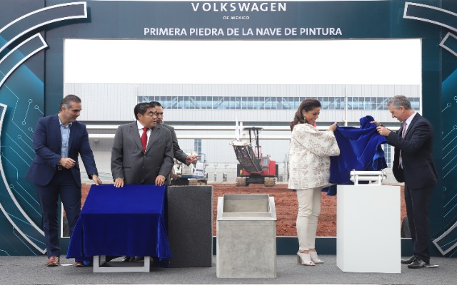 Por: Cortesía Inicia construcción de nave de pintura para autos eléctricos en Puebla con inversión de 763 mdd