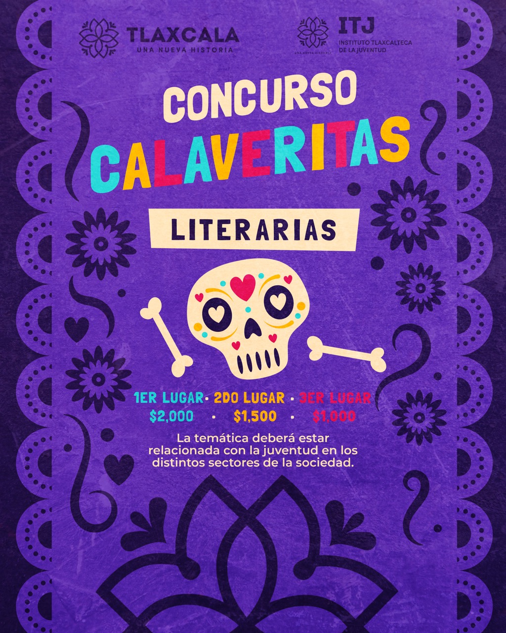 Invita ITJ a participar en el “Concurso De Calaveritas Literarias”
