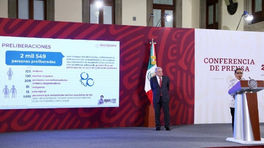 Por: Cortesía Se han liberado a más de 3 mil  personas relacionadas con delitos no graves: SSPC