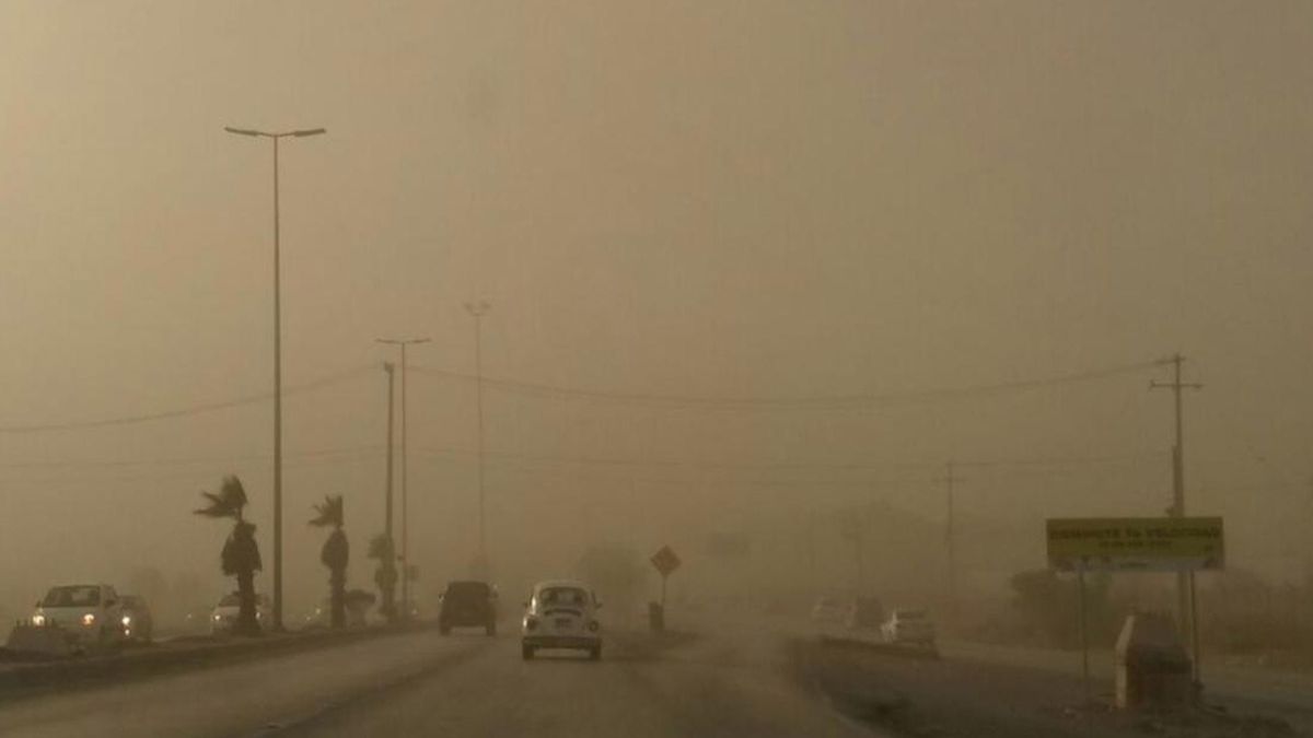 Por: Cortesía Se esperan fuertes rachas de viento y tolvaneras al norte del país: SMN