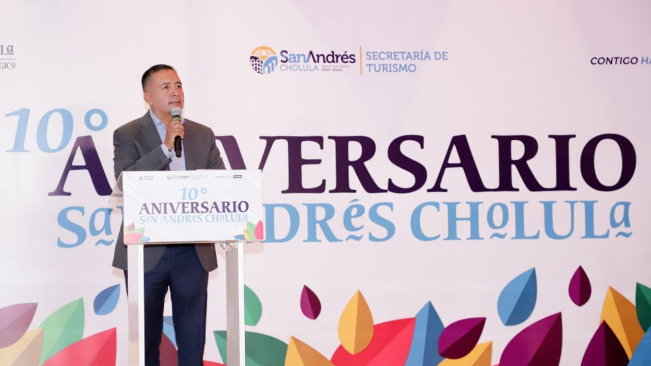 Por: Cortesía El gobierno sanandreseño presentó la marca turística “Destino San Andrés Cholula”