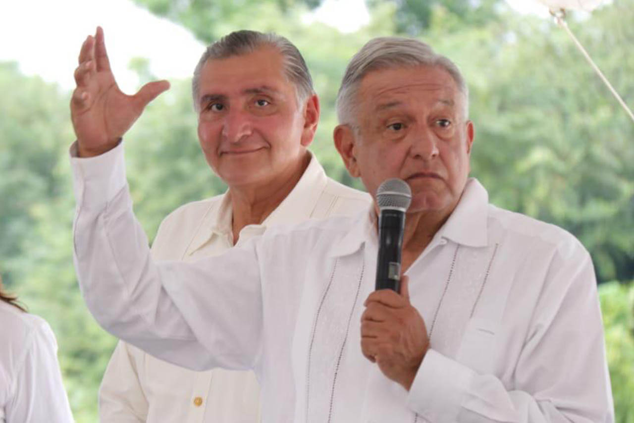 Por: Cortesía Pide AMLO a Adan Augusto, seguir visitando congresos para promover reforma militar