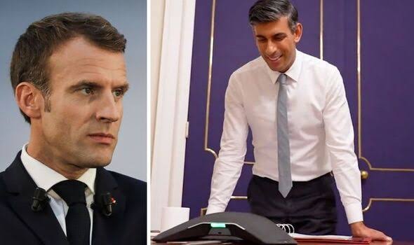Por: Cortesía Acuerdan Sunak y Macron  aumentar cooperación en energía nuclear