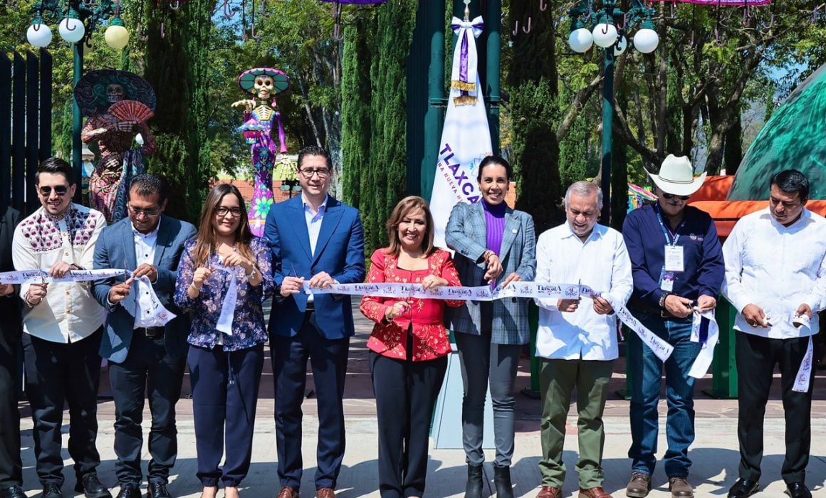 Inaugura Lorena Cuéllar la Gran Feria de Tlaxcala 2022