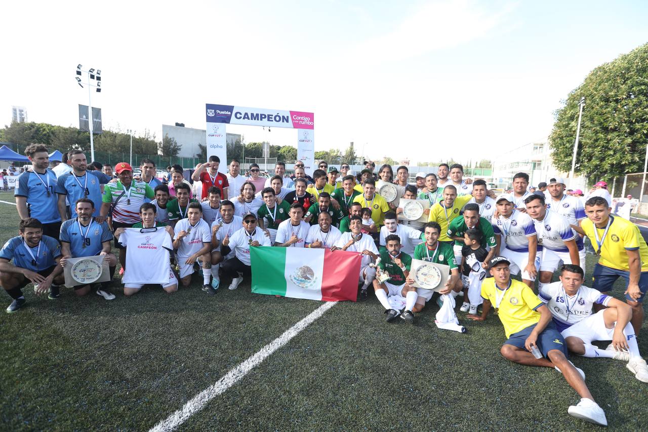 Por: Cortesía México ganó la International Cup de Futbol 7 en Puebla