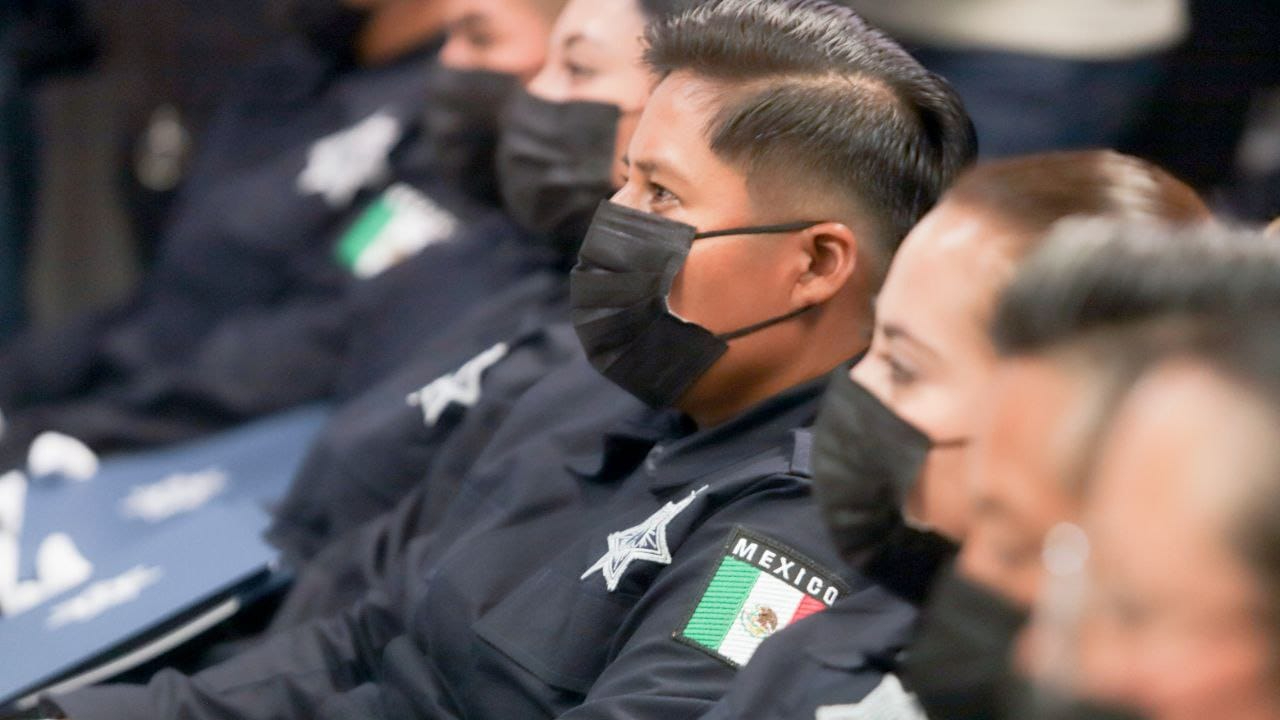 Por: Cortesía La Secretaría de Seguridad Pública de San Andrés Cholula incorporó a 30 nuevos policías