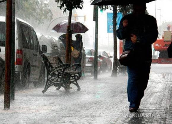 Por: Cortesía Este lunes se esperan fuertes lluvias en varios estados del país
