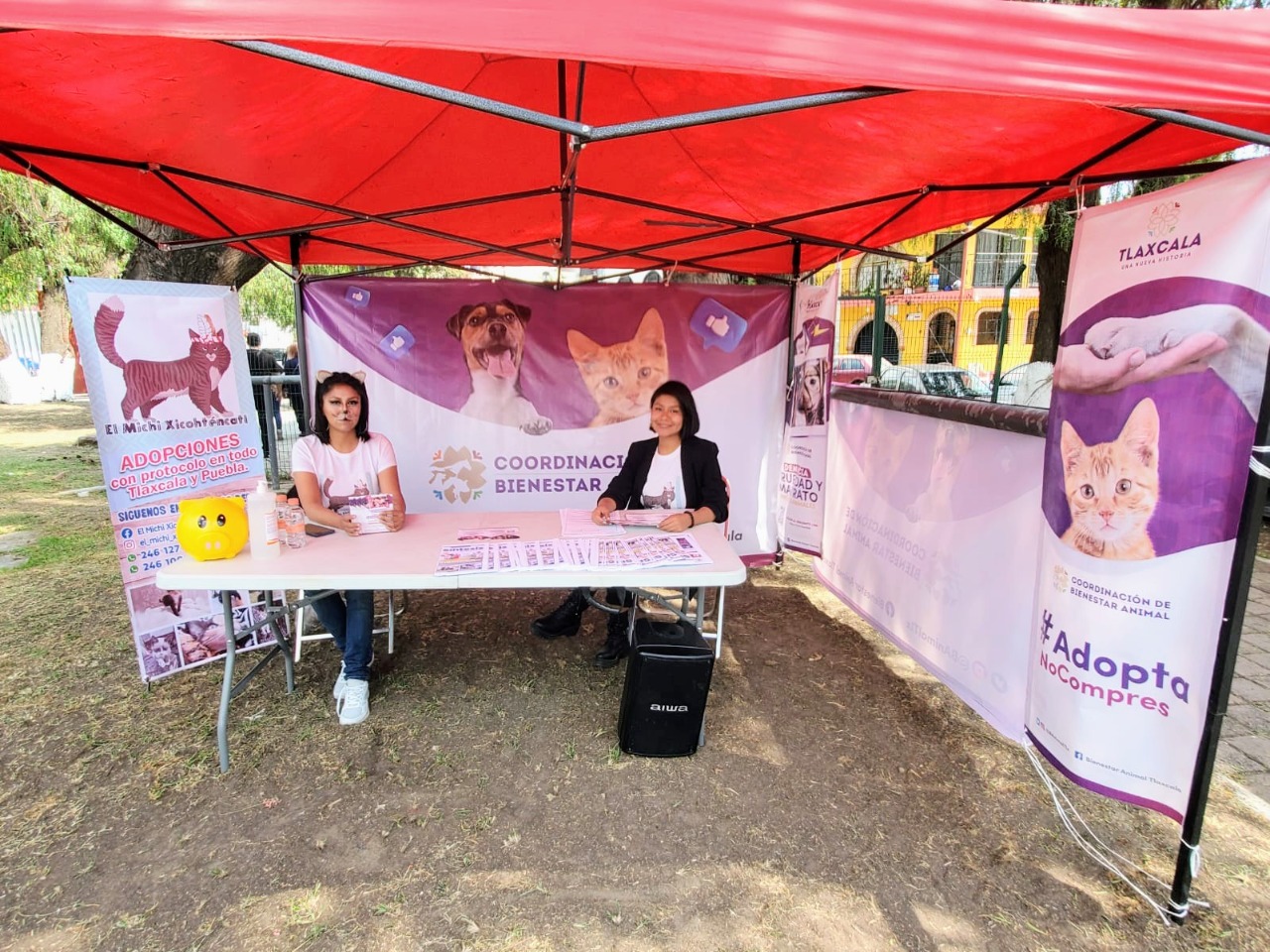 Por: Cortesía  Participa la coordinación de bienestar animal en la “Gran Feria Tlaxcala 2022”