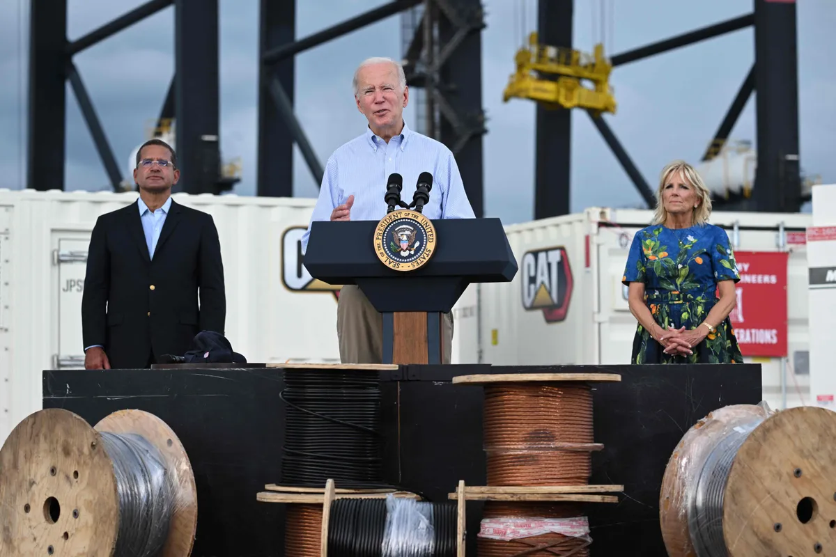 Por: Cortesía Anuncia Joe Biden ayuda de 60 millones para Puerto Rico; se utilizarán para canalizar río tras inundaciones por 'Fiona'