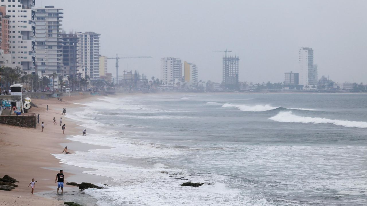 Por: Cortesía Huracán 'Orlene' categoría 2 esta próximo a tocar tierra en costas del Pacífico mexicano