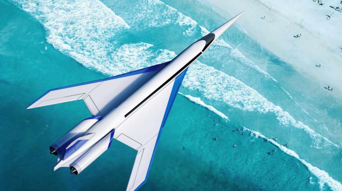 Por: Cortesía El avión supersónico que podría viajar de nuevo york en 80 minutos