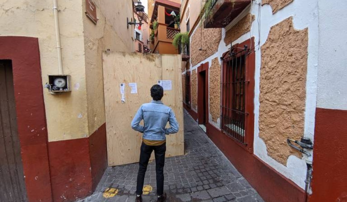 Por: Cortesía ¡Te la perdiste!, clausuran el emblemático Callejón del Beso en Guanajuato