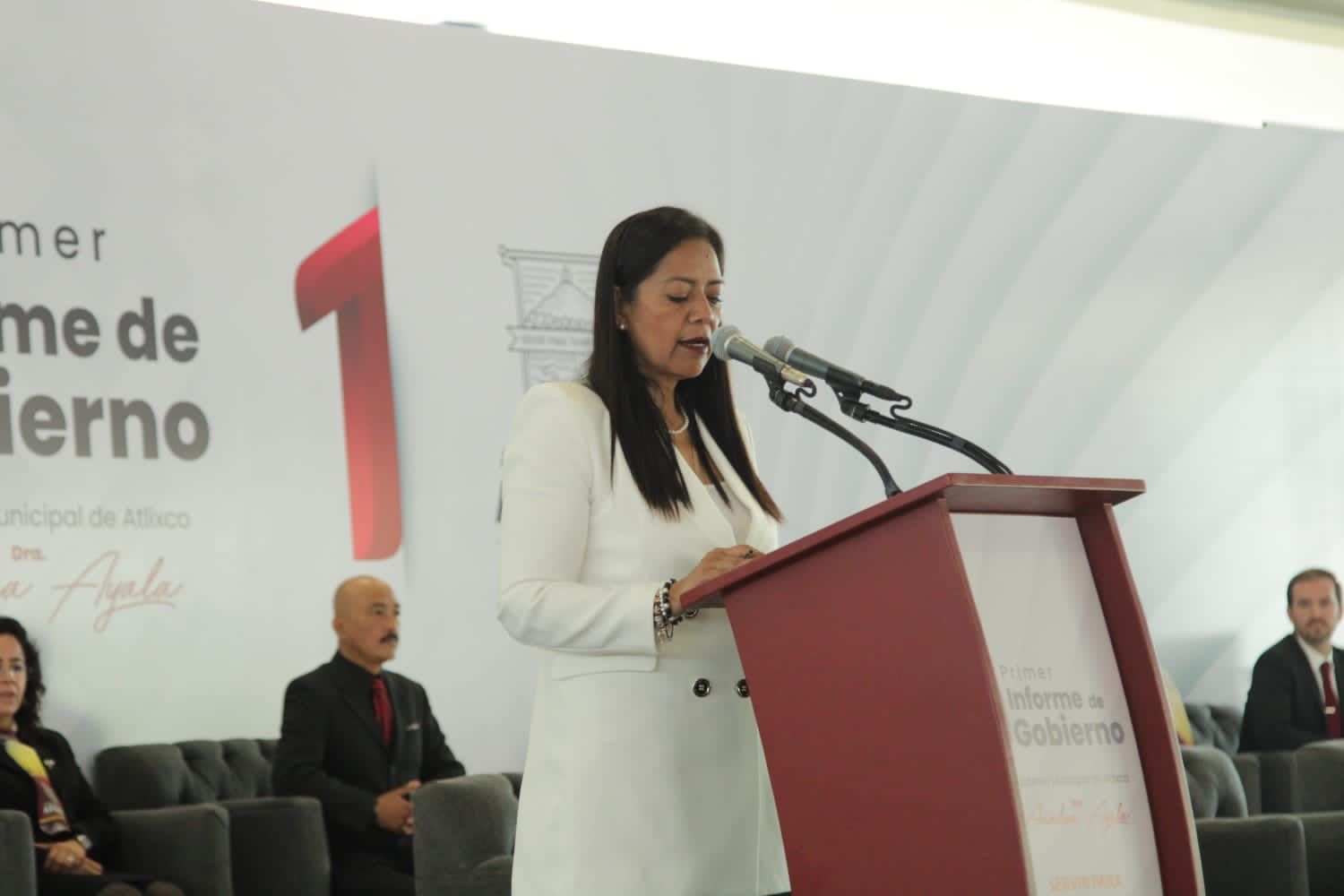 Por: Cortesía Ariadna Ayala destaca en su Primer Informe, acciones en 4 ejes fundamentales de su gobierno