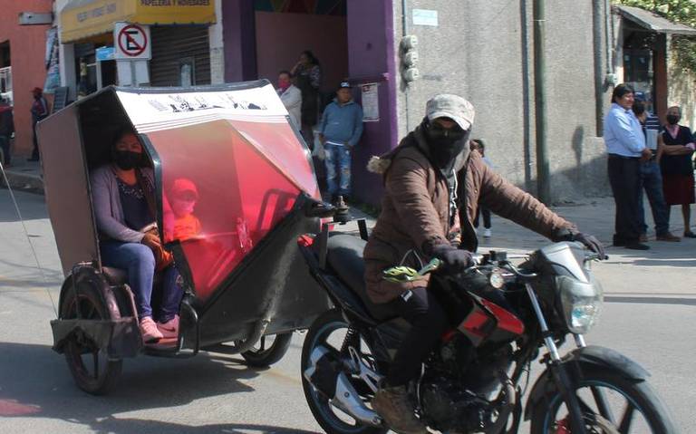 Alcalde de Papalotla asegura que se ha viciado el servicio de mototaxis