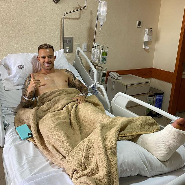 Por: Cortesía Gustavo Ferrareis estará cuatro meses fuera tras aparatosa fractura