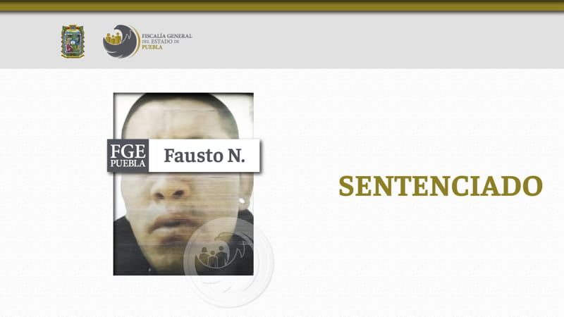 Por: Cortesía Le dan 23 años de prisión a Fausto N. por asesinar a un hombre tras discutir por problemas personales