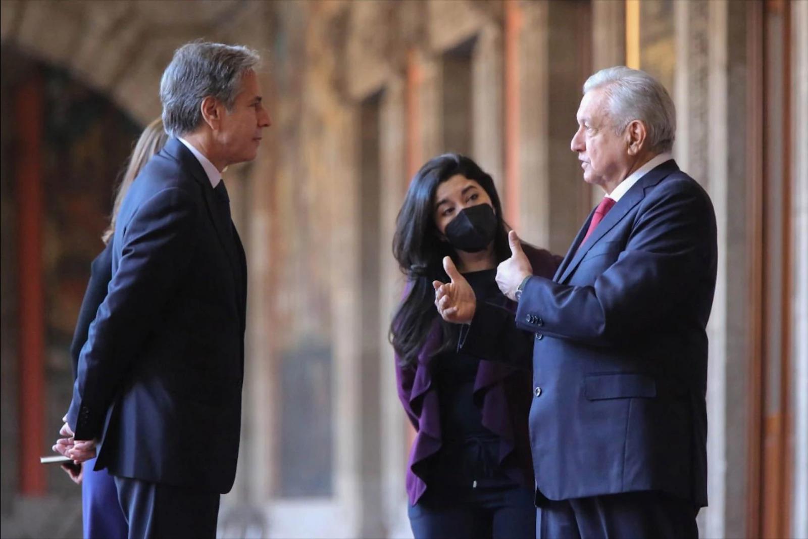 Por: Cortesía Propone EEUU a México la producción de Chips, informó Ebrard luego de reunión de AMLO y Antony Blinken