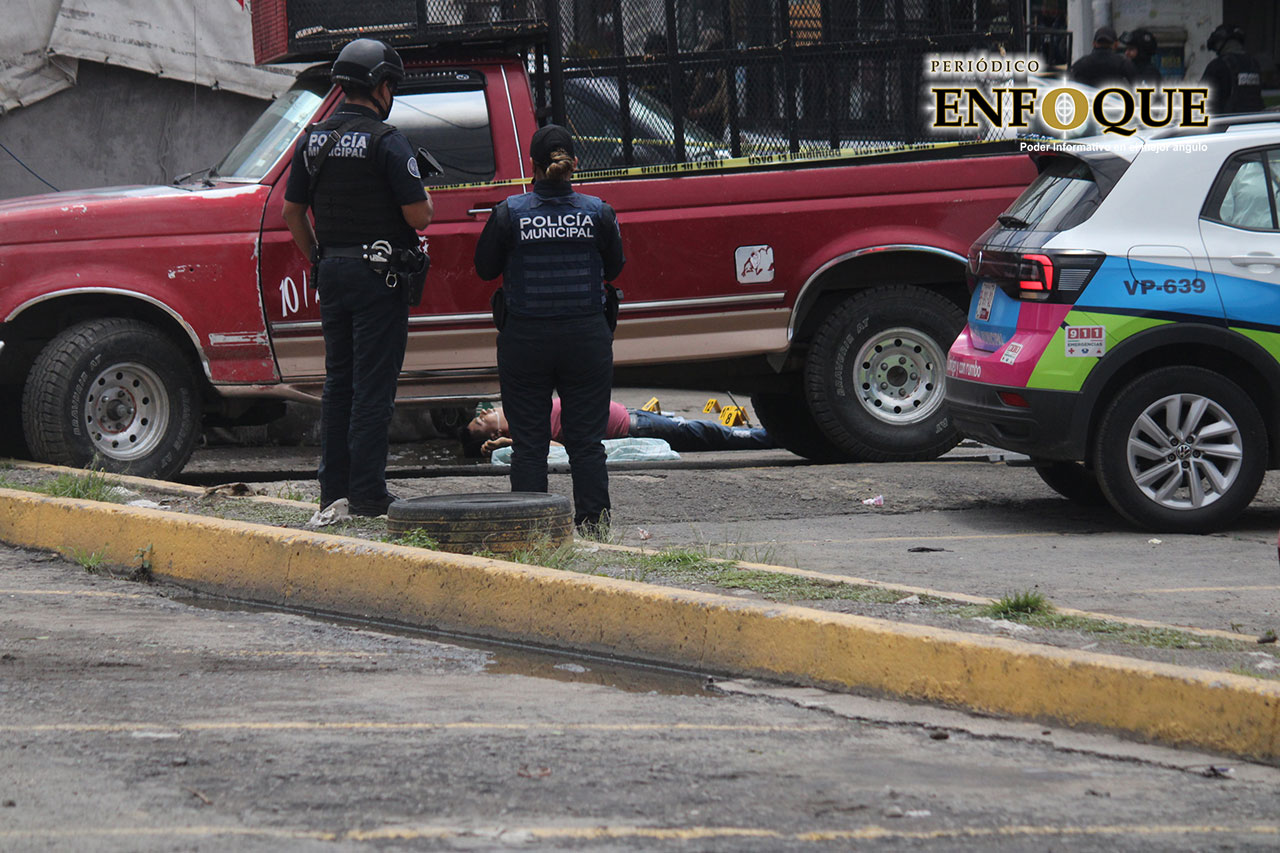 Por: Periódico Enfoque Ejecutan a presunto delincuente en inmediaciones del mercado Morelos