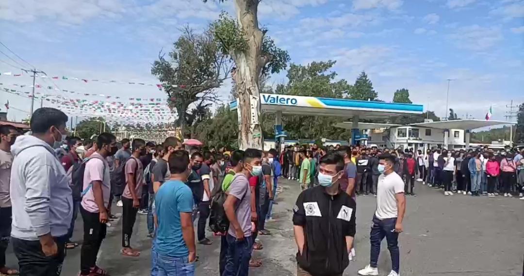 Por: Cortesía Marcha del silencio por normalistas de Panotla: recuerdan a compañera fallecida