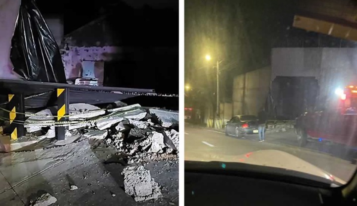 Por: Cortesía "Sobrevivió para contarlo": Conductor estrella su automóvil contra muro en la 11 sur