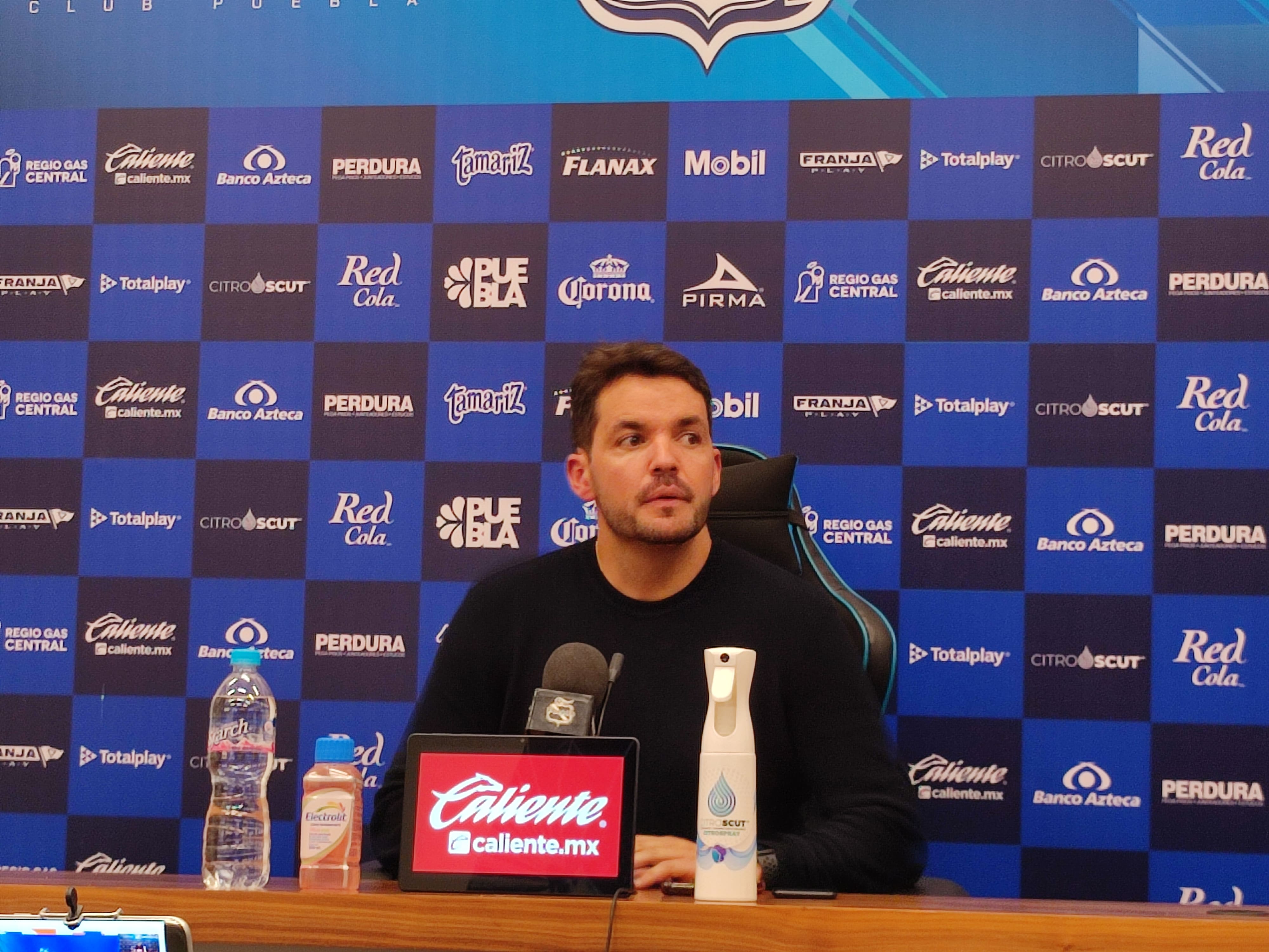 Por: Cortesía "Que el Cuauhtémoc se siga pintando de azul y blanco", pide Nicolás Larcamón
