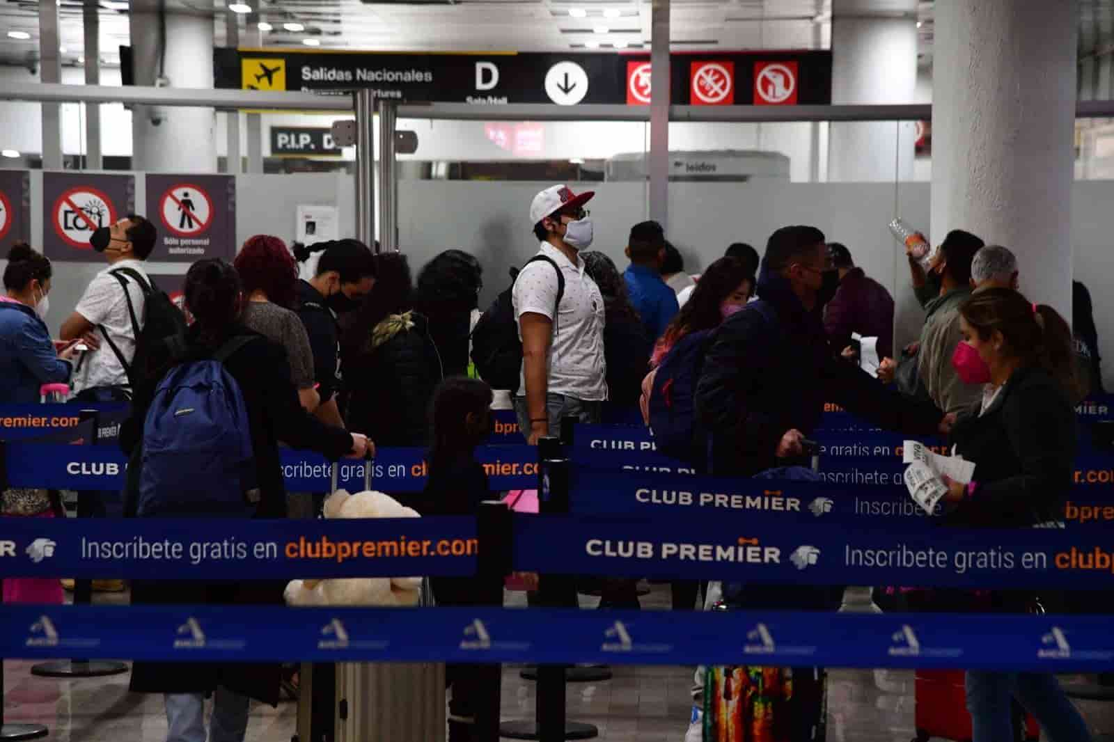 Por: Cortesía Cancela AICM 14 vuelos a Guerrero por impacto de la tormenta tropical ‘Lester’
